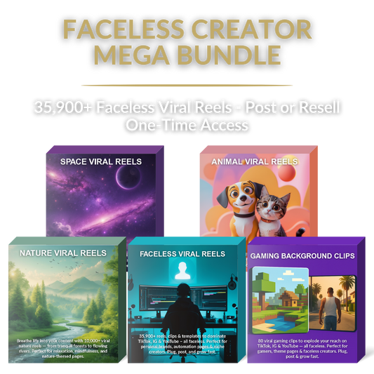Faceless Creator Bundle